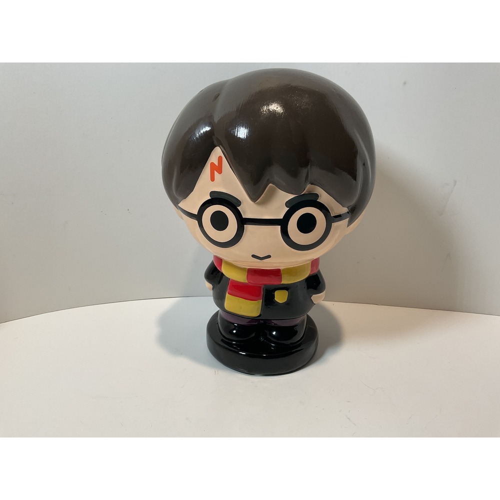 Harry Potter FAB-NY 8 in. Chibi‎ Style Ceramic Coin Bank with Scar and Glasses